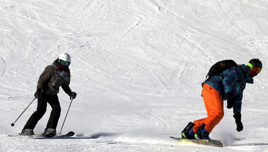 is skiing harder than snowboarding