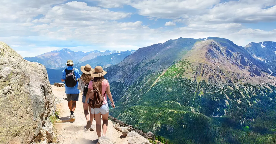 difficulty of hiking in the Rockies