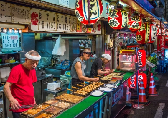 Japanese street food